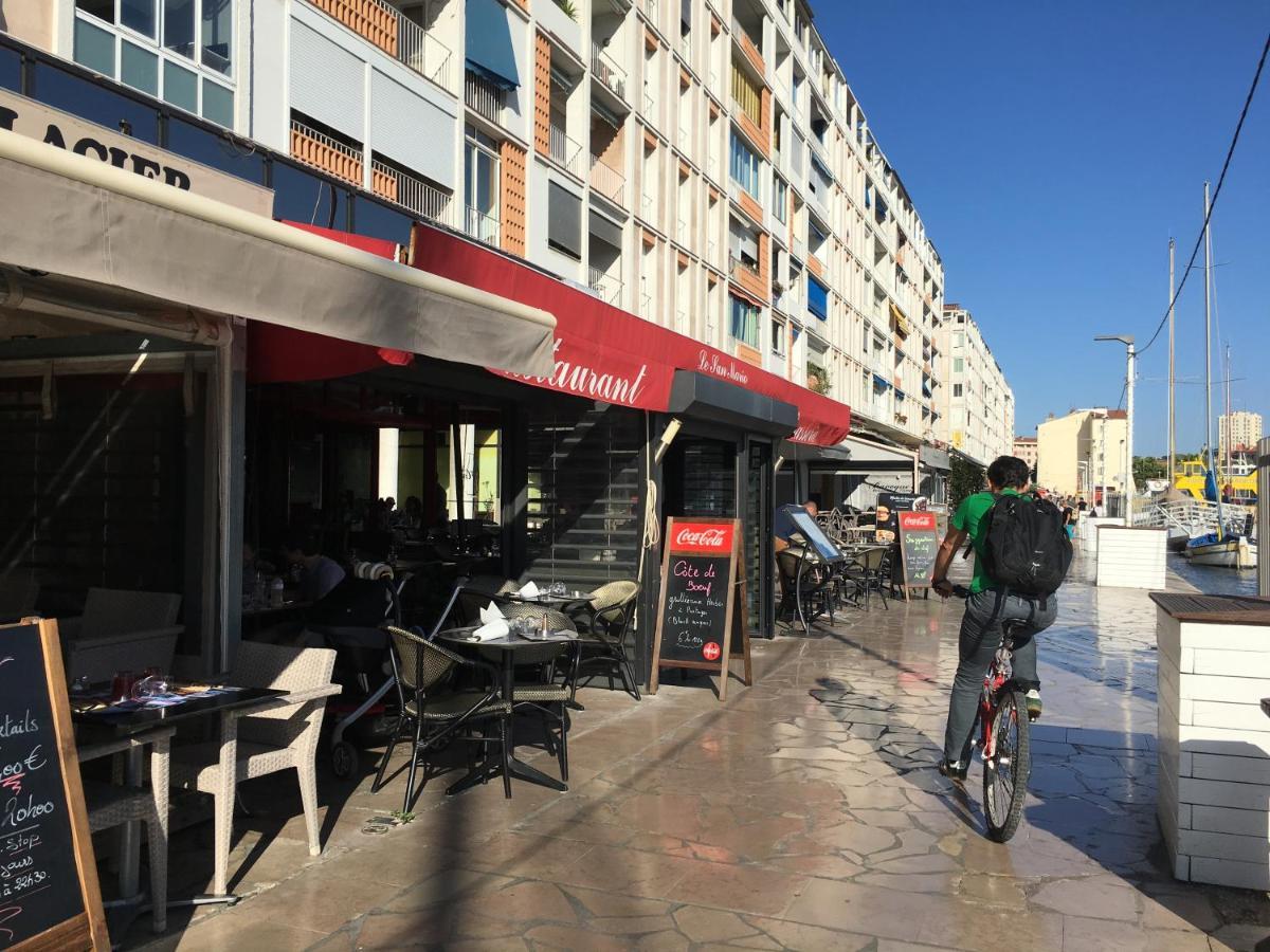Le Goeland 3 avec balcon vue mer latérale Tolone Esterno foto